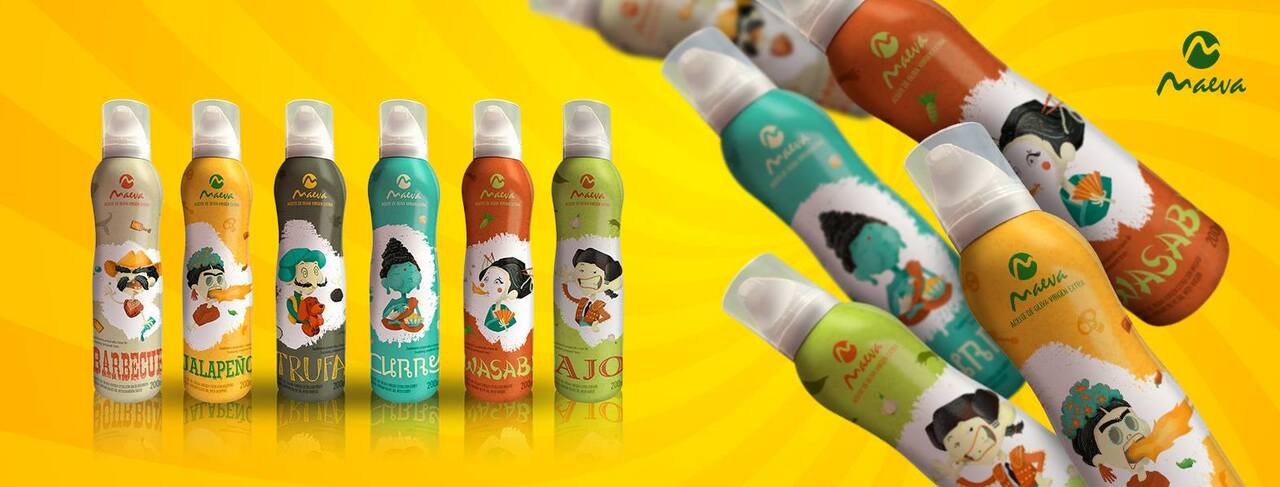 Avocado oil, olive oil and flevored olive oil in spray BOV Image