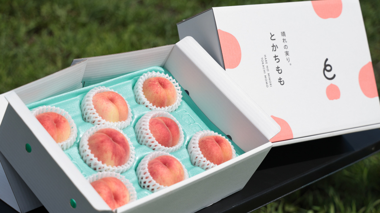 晴れの実り。とかちもも イメージ