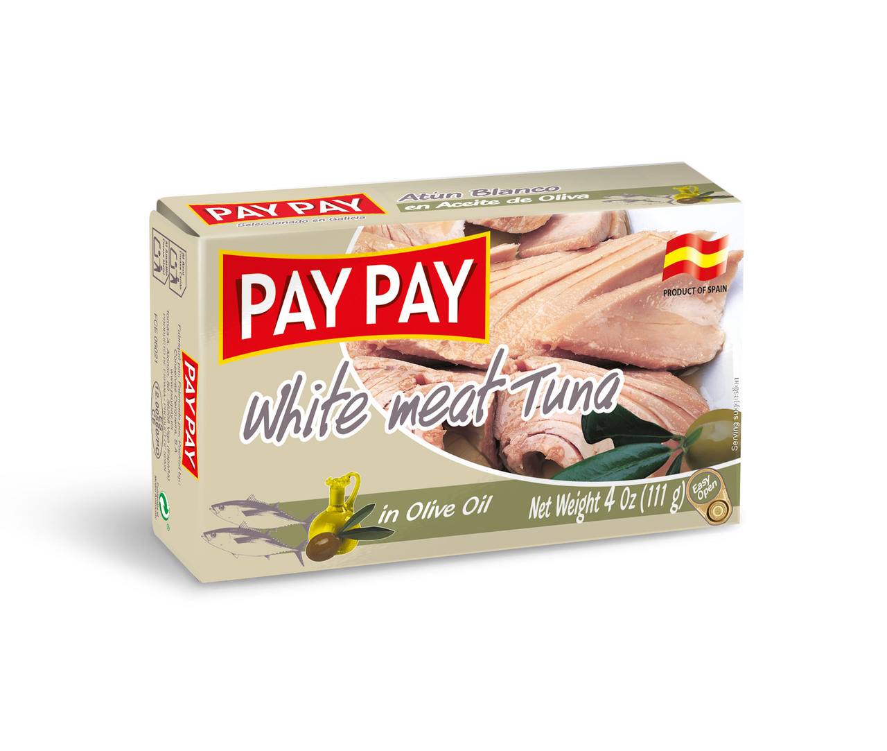 Tinned White tuna in spanish olive oil Image