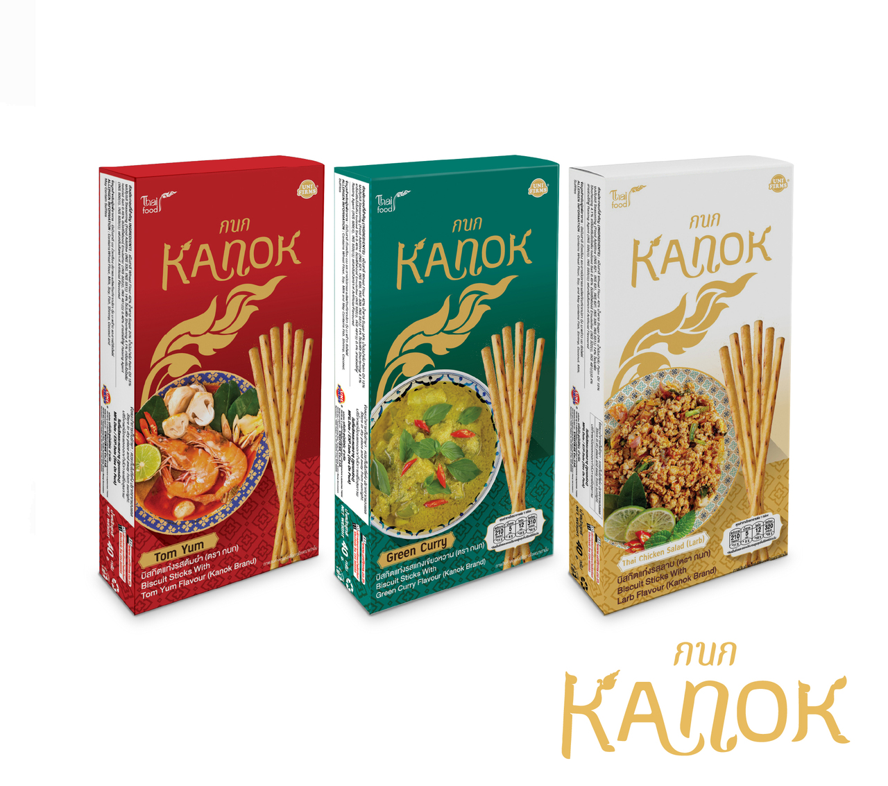 トムヤム風味のビスケットスティック（カノック） イメージ