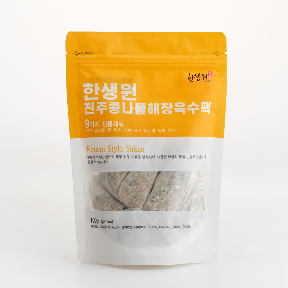 DRIED-JEONJU BEAN NAMUL BROTH PACK (SOUP STOCK BAGS) Image