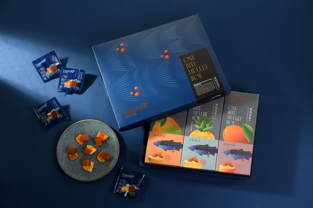 Mullet Roe products (including one-bite Mullet Roe, one-bite Mullet Roe with dried fruit ) Image