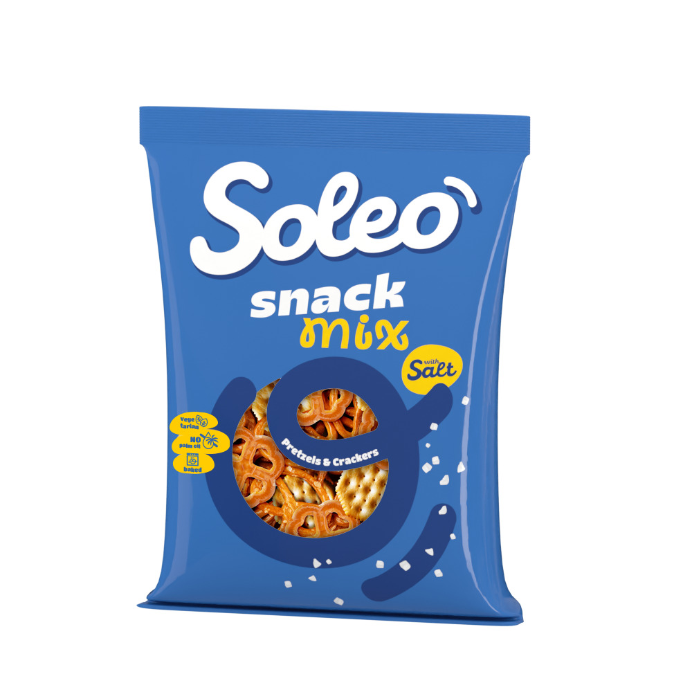 Soleo プレッツェルとクラッカーのミックス 200g Image