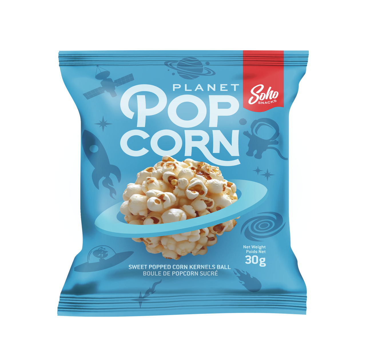 Popcorn balls inners sweet ( individuels ) 30gr  Image