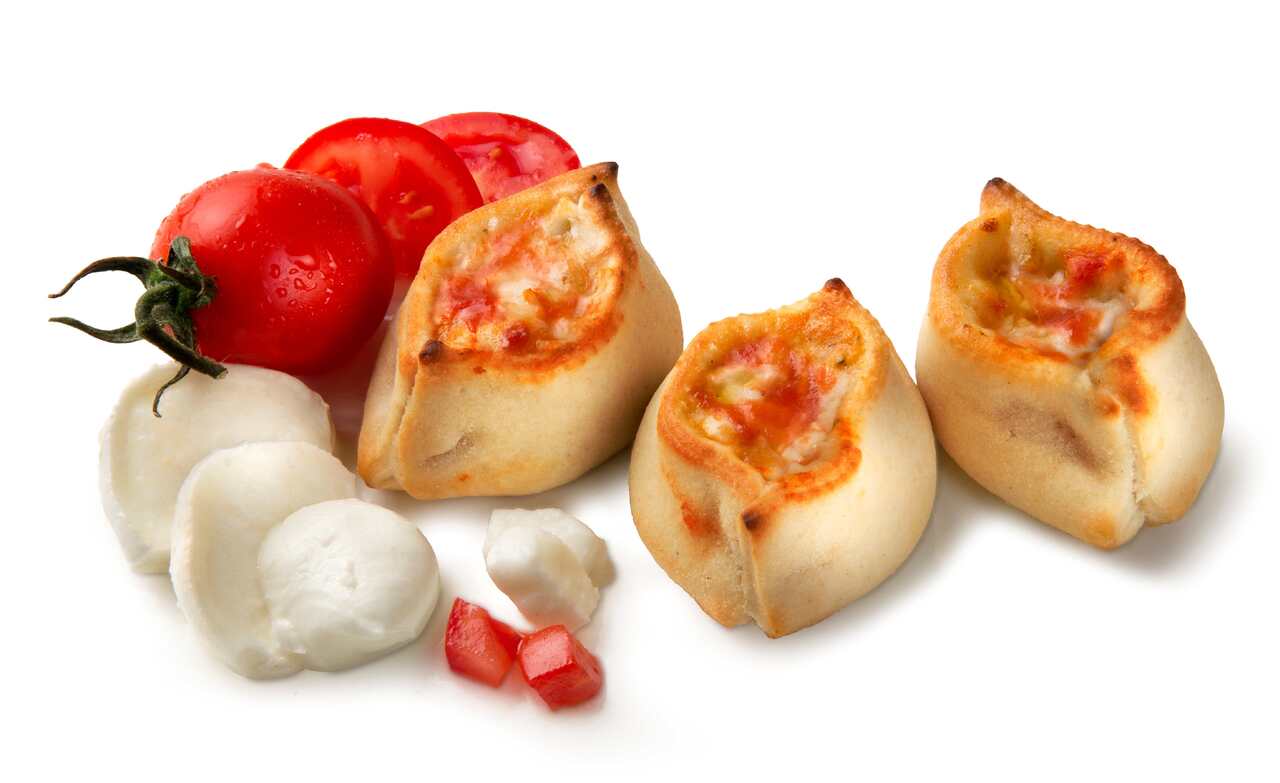 ピッコリピザ(トマト&モッツァレラ)(4種チーズ) イメージ