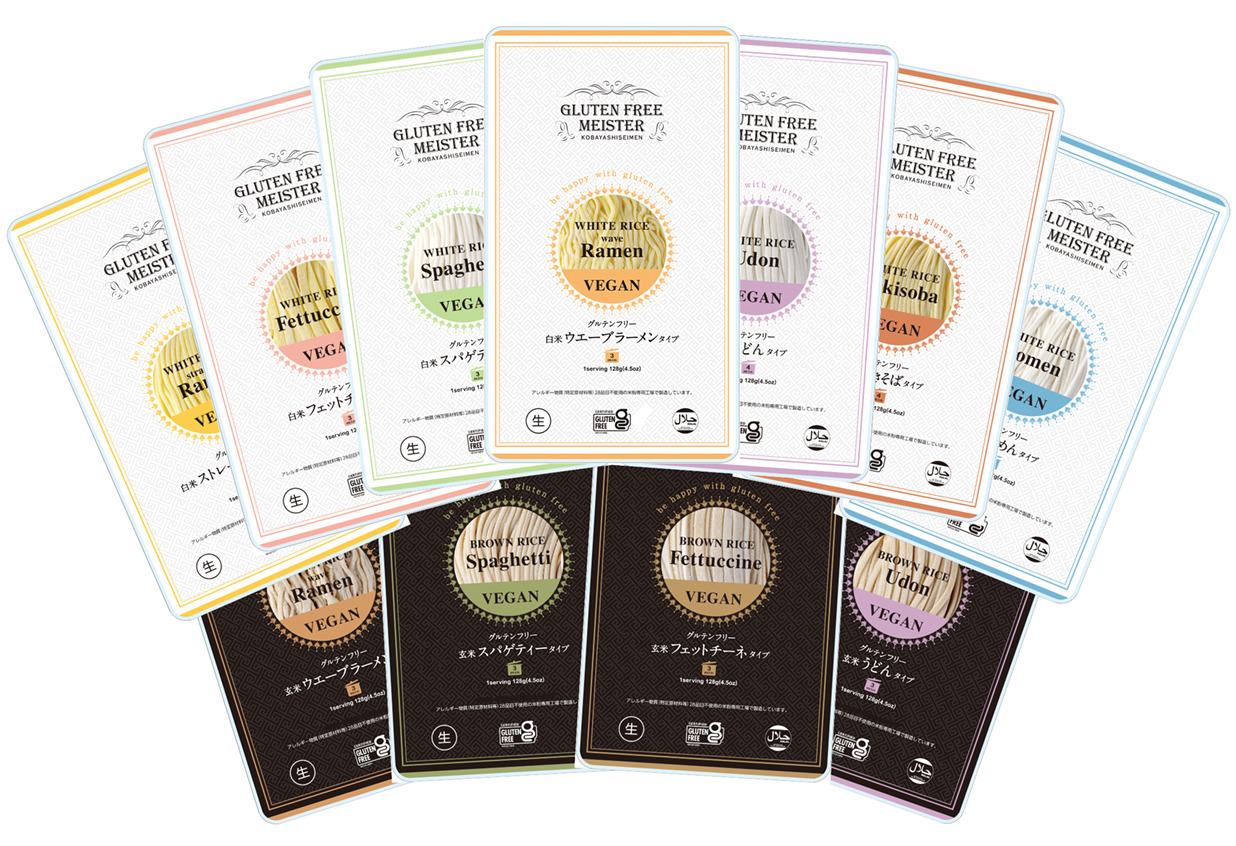 グルテンフリー生麺シリーズ イメージ