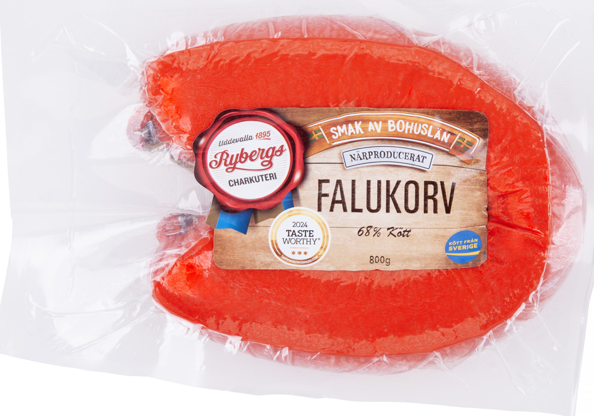 Swedish traditional Falukorv Image