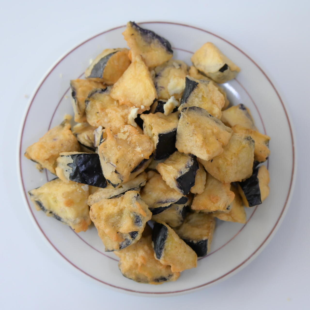  Vacuum Fried Tempura Eggplant Image
