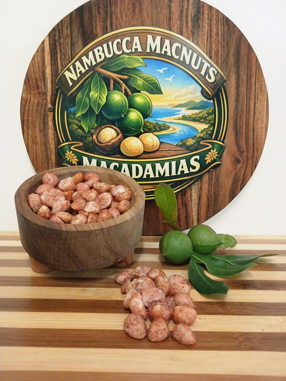 Macadamias - Wild Plum and Honey ('Wild Tang') Image