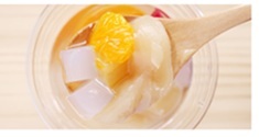 White peach paste Image