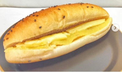 Baked sweet potato paste Image