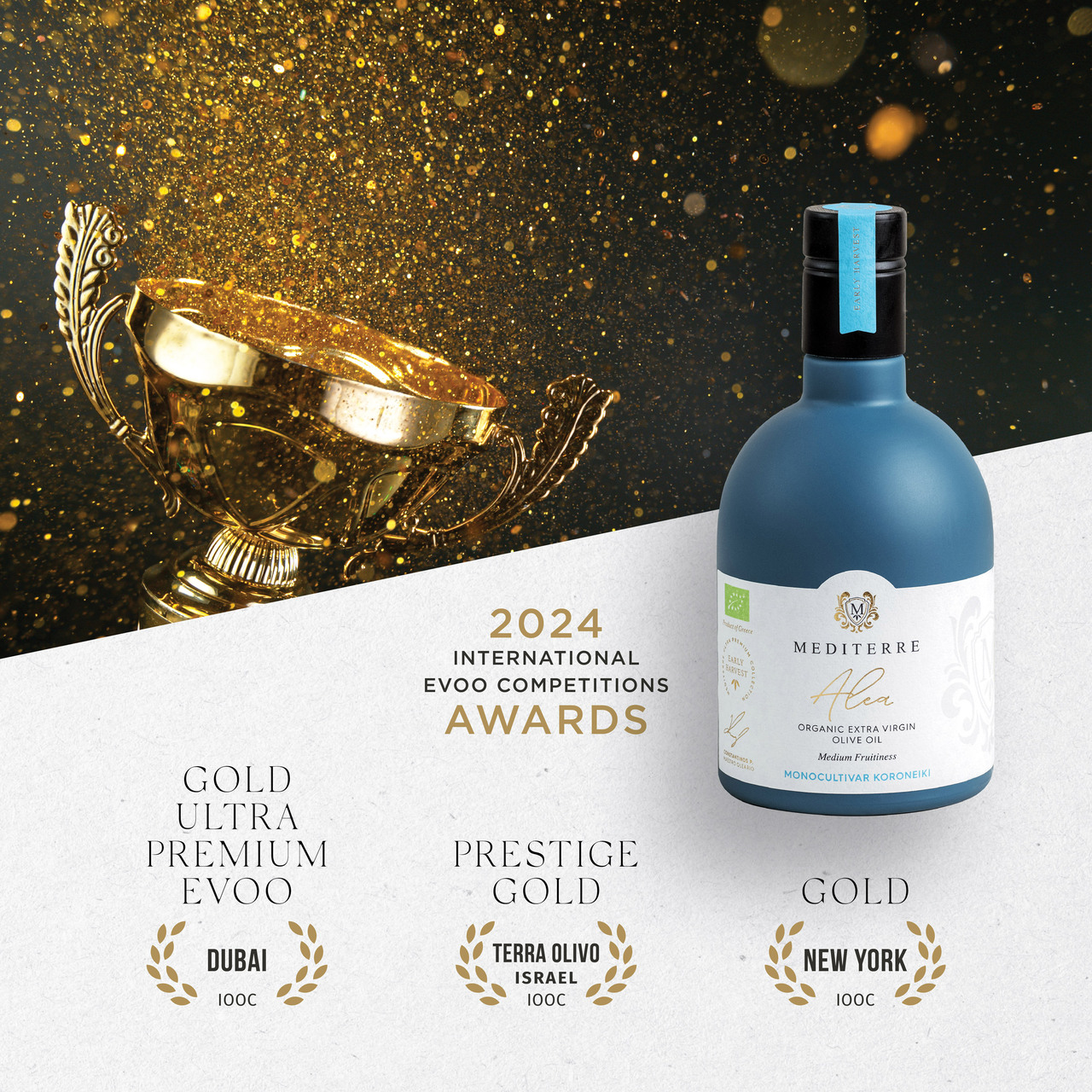 ALEA - Ultra Premium, Organic Extra Virgin Olive Oil  Image