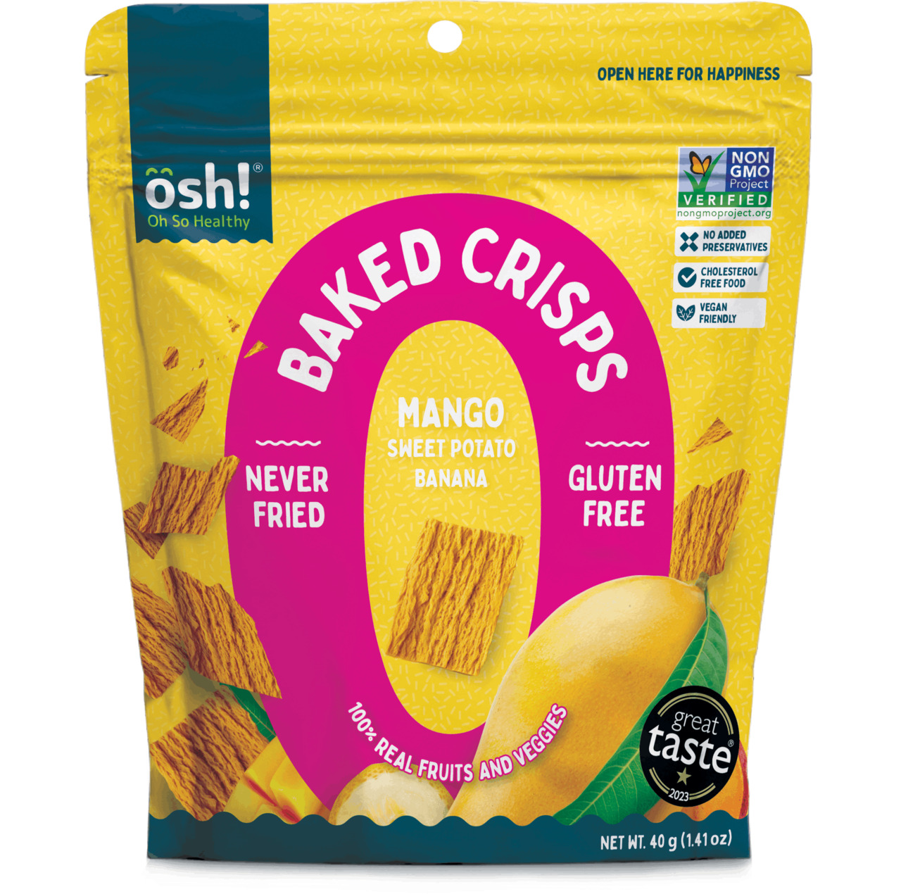 OSH Baked Crisps Mango-Sweet Potato-Banana Image