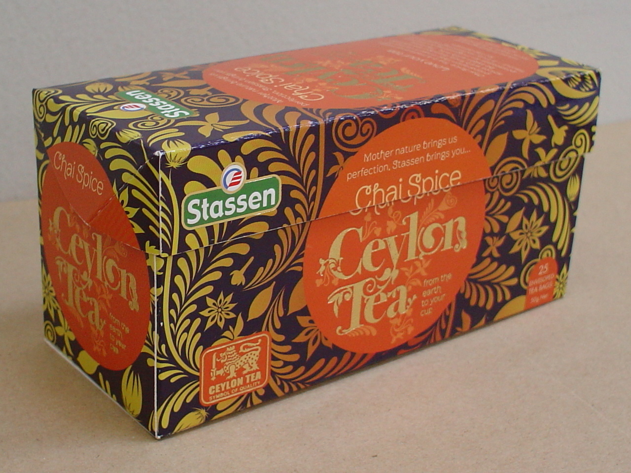 Stassen Brand Chai Spice Tea teabags Image