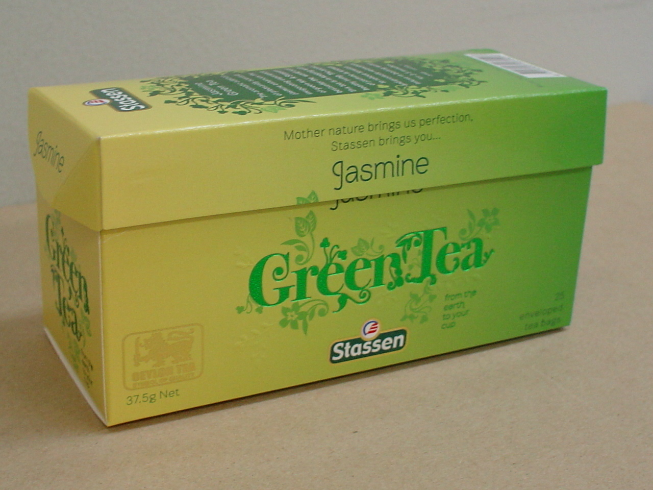 Stassen Brand Jasmine Green Tea  tea bags イメージ