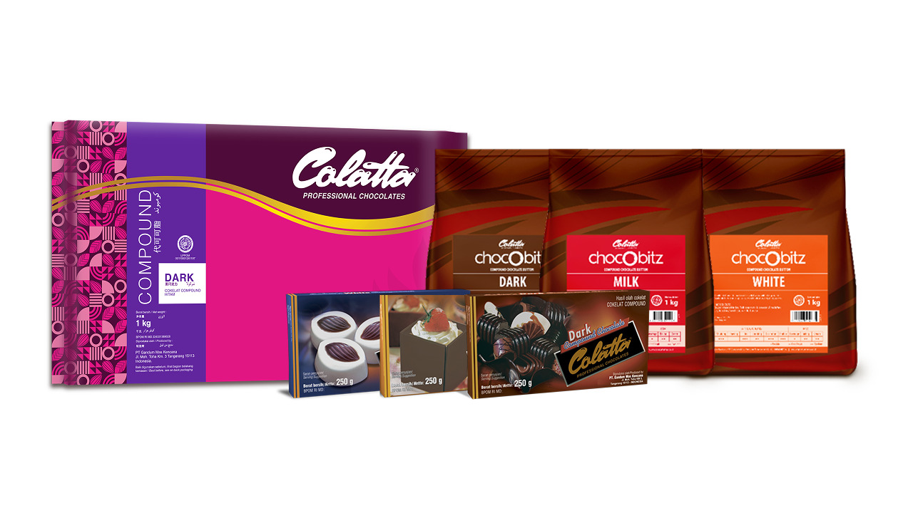 Colatta Compound Chocolate (Dark, Milk, White) Image