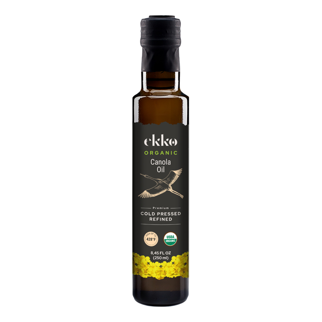 EKKO Organic Cold-Pressed Refined Canola Oil Image