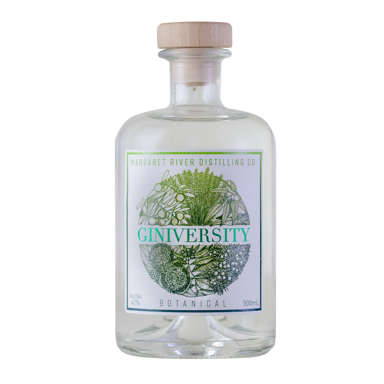 Giniversity Botanical Gin 40% ABV Image