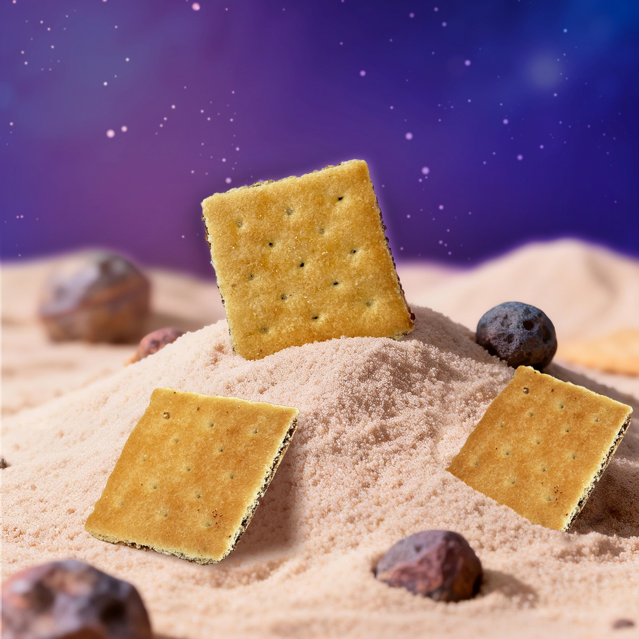 Triple Layered Crackers (Chocolate Flavor) Image