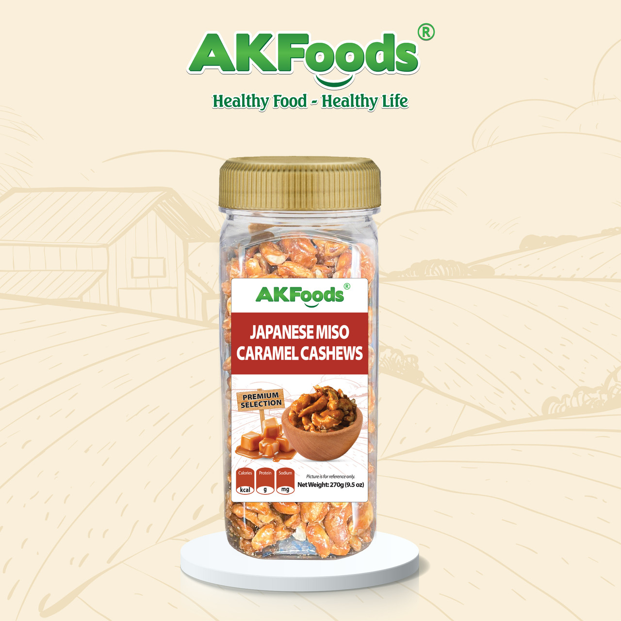 Japanese Miso Caramel Cashews イメージ