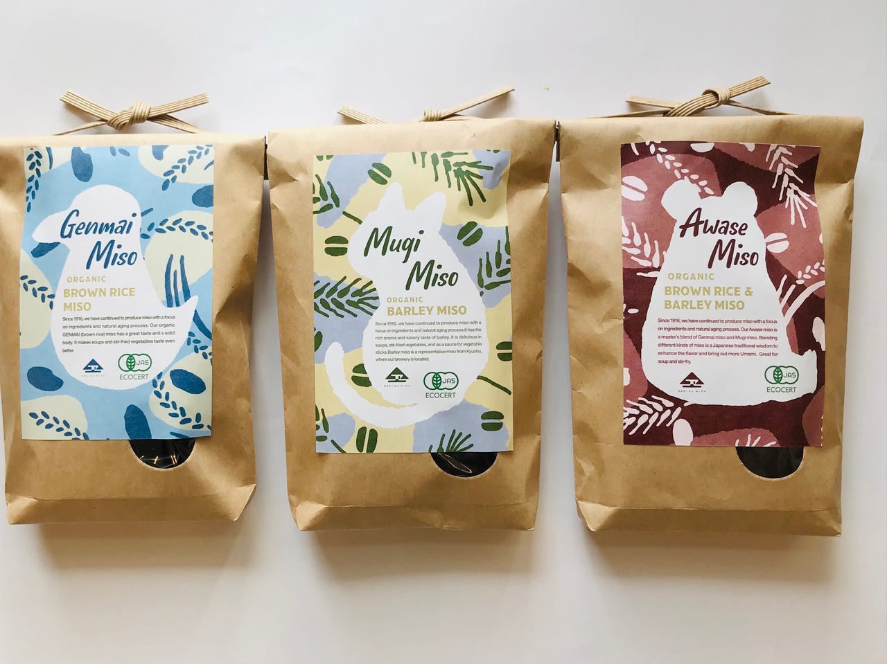 BIO MISO「有機玄米味噌・有機麦味噌・有機合わせ味噌」 イメージ