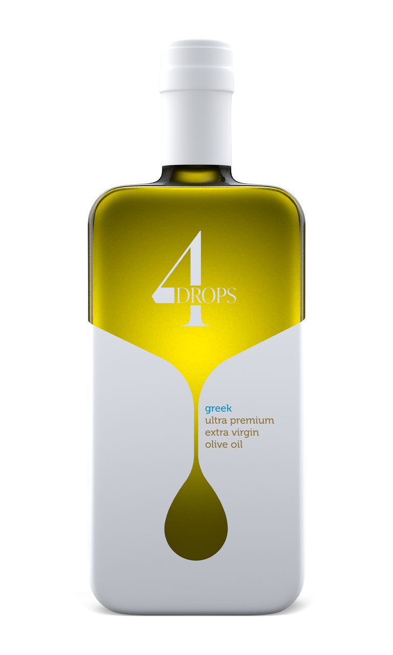 4DROPS Greek ULTRA PREMIUM EXTRA VIRGIN OLIVE OIL Image