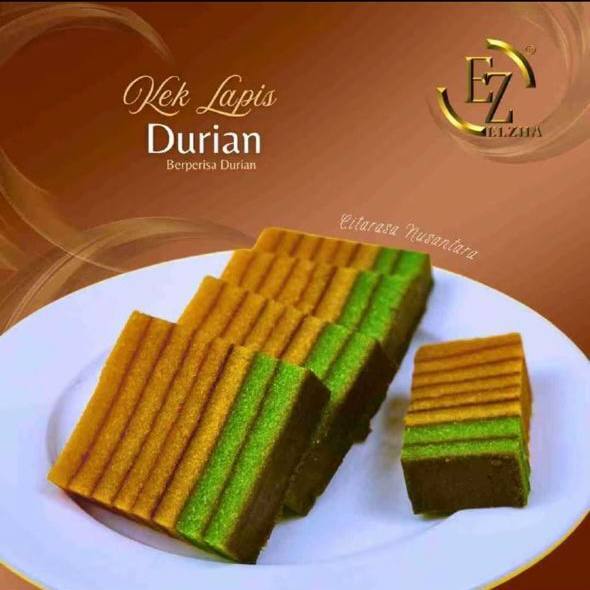 Durian Lapis Layer Cake Image