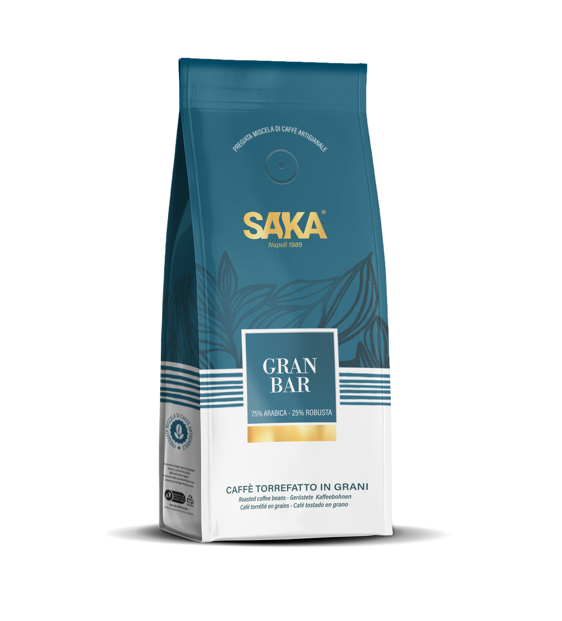 SAKA CAFFE COFFEE BEANS GRAN BAR 75% ARABICA 25% ROBUSTA Image