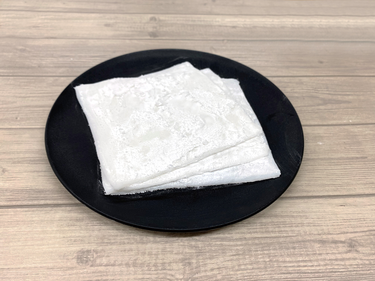 冷凍水晶もち シート 角 12cm Image