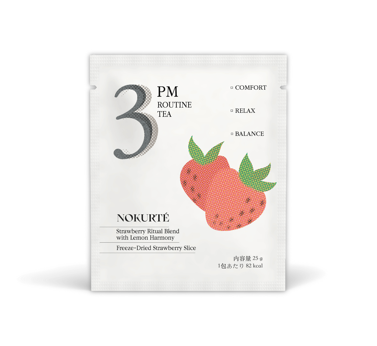NOKURTÉ Strawberry (3PM Routine Tea) Image