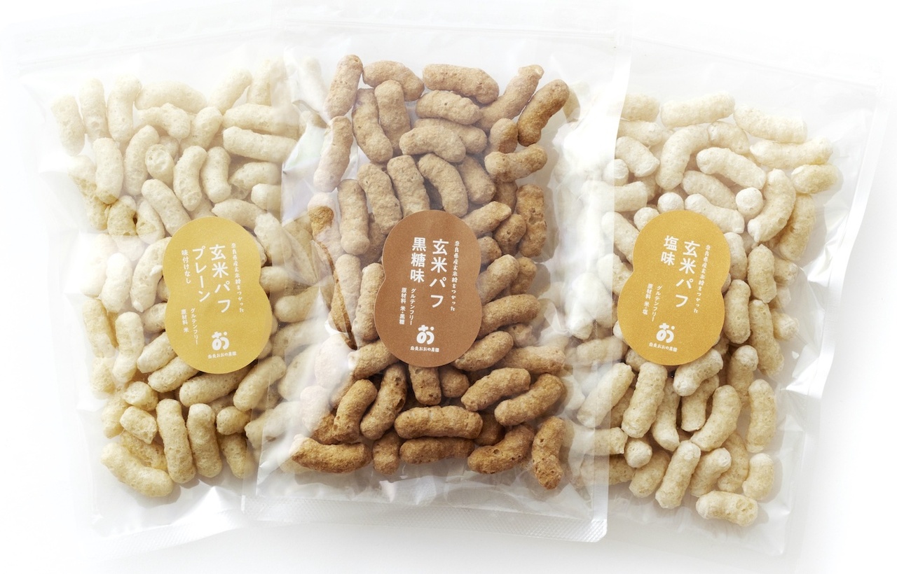 Gluten-Free Rice Snack "Brown Rice Puff" 70g Image