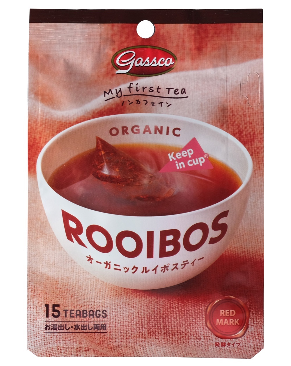 Gassco Organic Rooibos Tea 15 Tea Bags Image