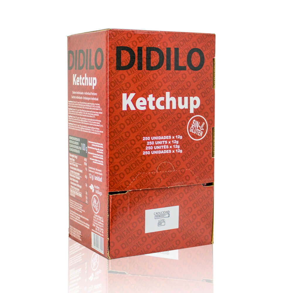 Sauces - KETCHUP SACHETS DIDILO 150 UNITS 12G and MAYONNAISE SACHETS DIDILO 250 UNITS 14ML Image