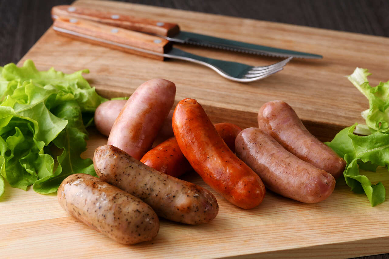 千葉県産「一」粗挽きソーセージ　 Image