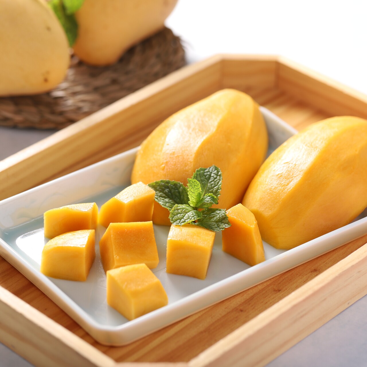 Frozen Mango, Frozen Durian, Frozen Jackfruit, Frozen Dragon Fruit, Frozen Longan Image