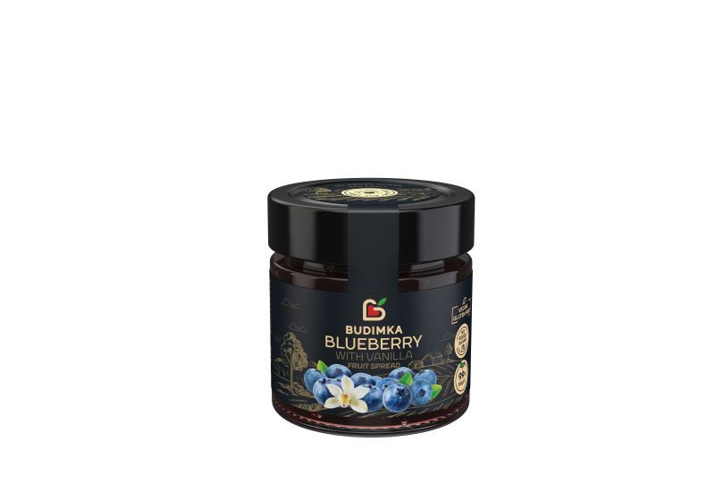Budimka blueberry with vanilla, 99% fruit spread 250g Image