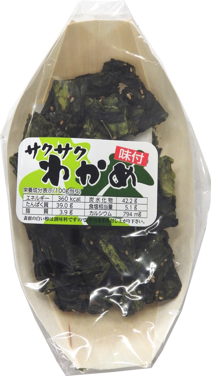 舟形（小）味付サクサクわかめ Image