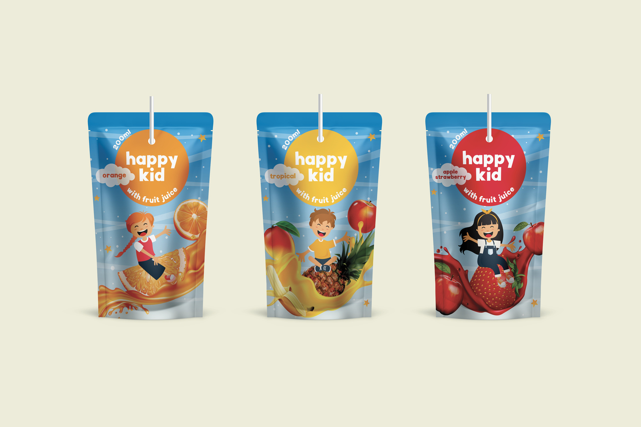 Happy Kid Fruit Drink Image