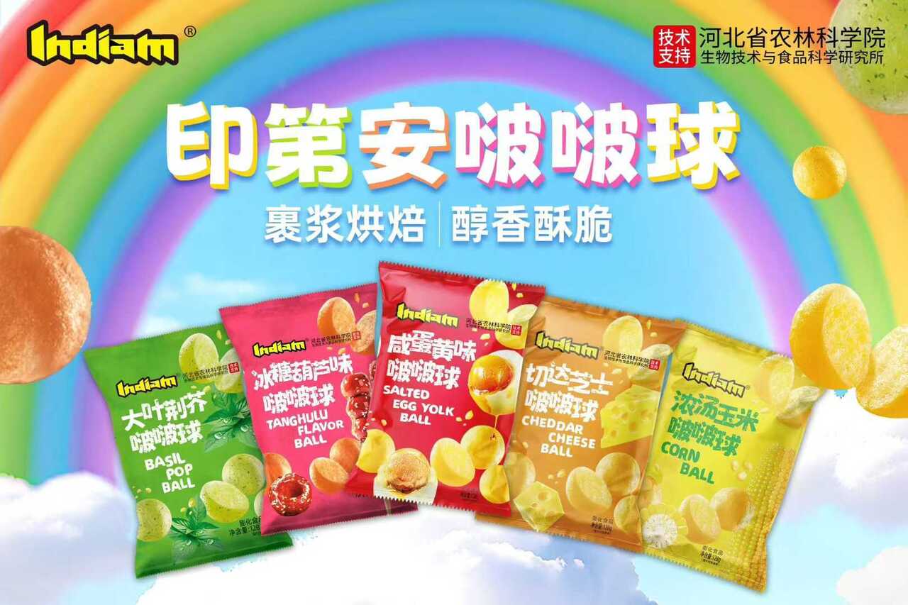 Indiam Pop Ball Healthy Grain snack Image