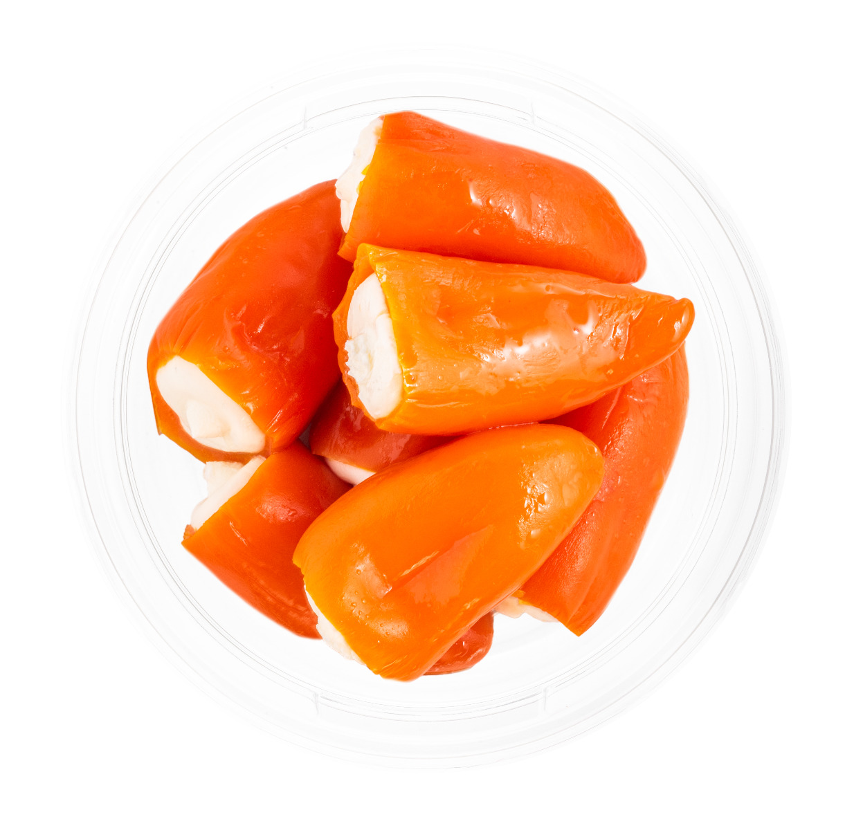 Honey peppers with cream cheese Image