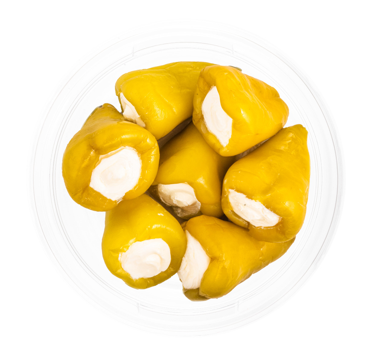 Green peppers with cream cheese Image