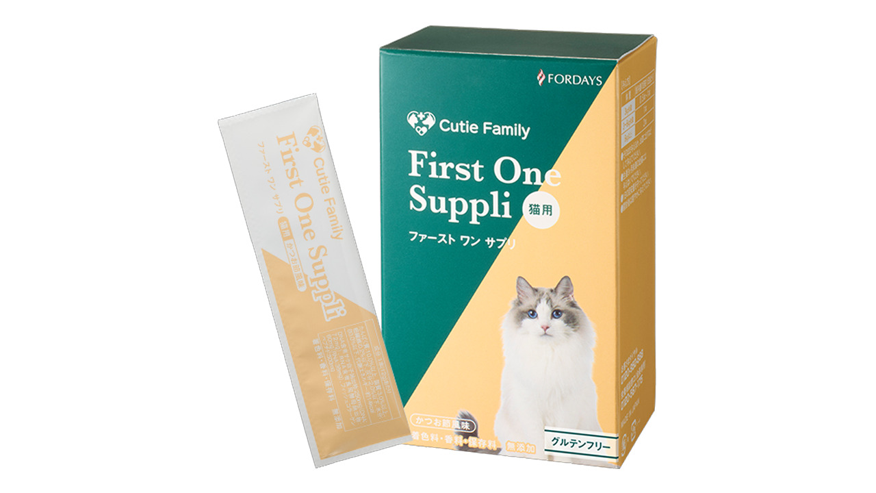 キューティファミリー ファースト ワン サプリ 猫用 Image