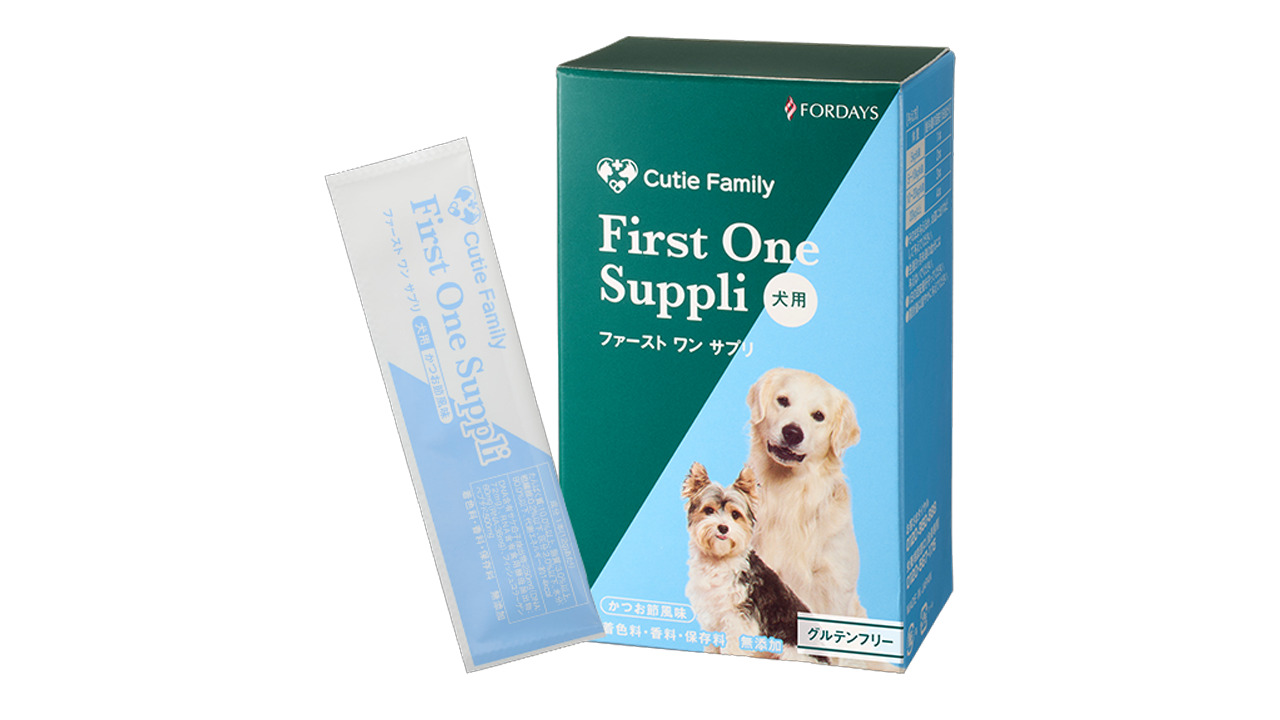 キューティファミリー ファースト ワン サプリ 犬用 Image