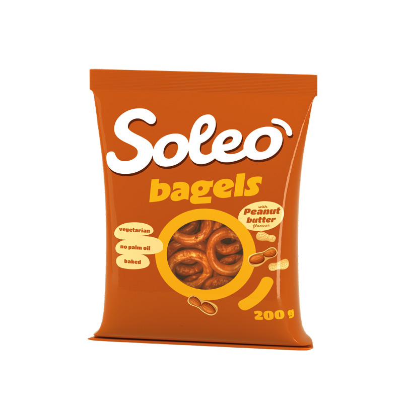 Soelo ピーナッツバターを塗ったベーグル Image