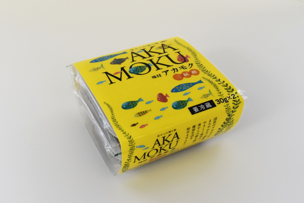 Seasoned Akamoku with vinegar Image