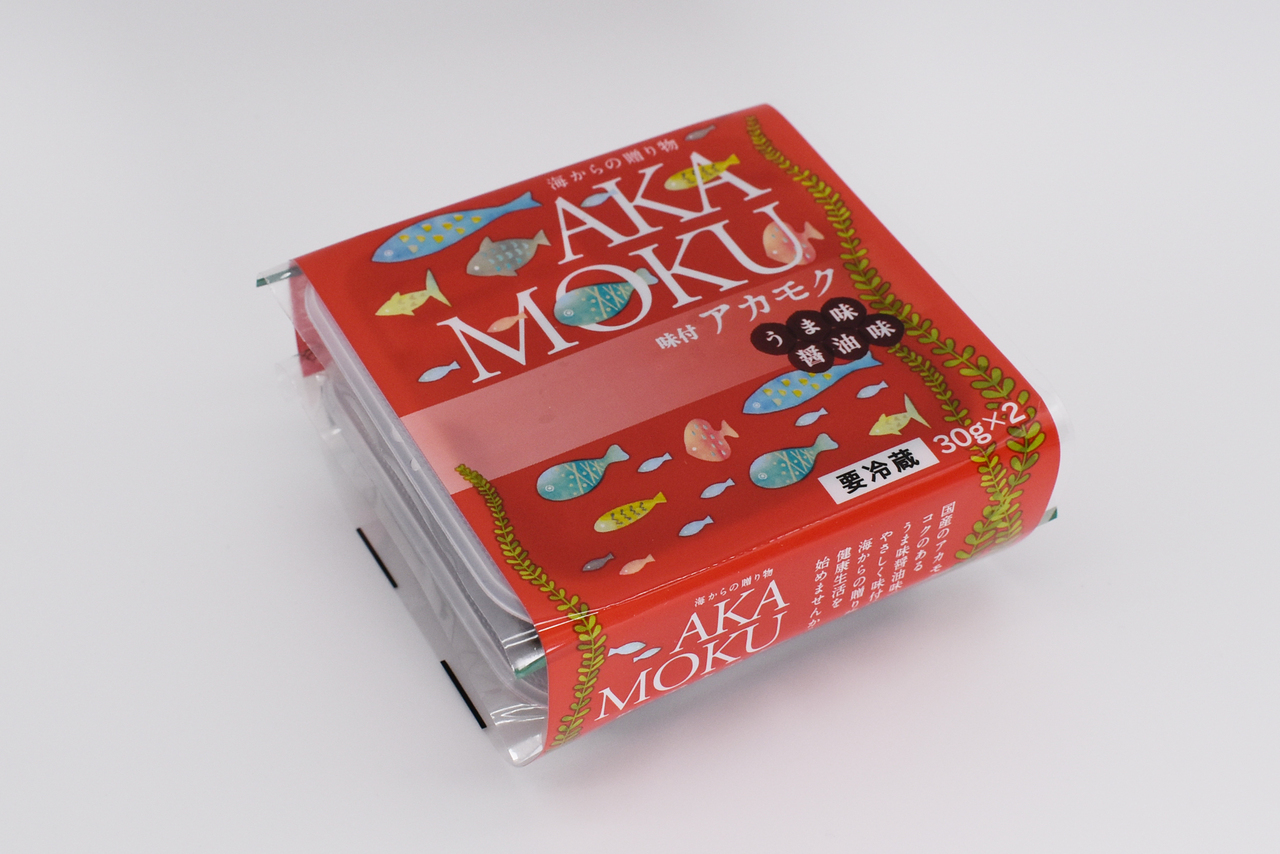 Seasoned Akamoku with umami soy sauce flavor Image