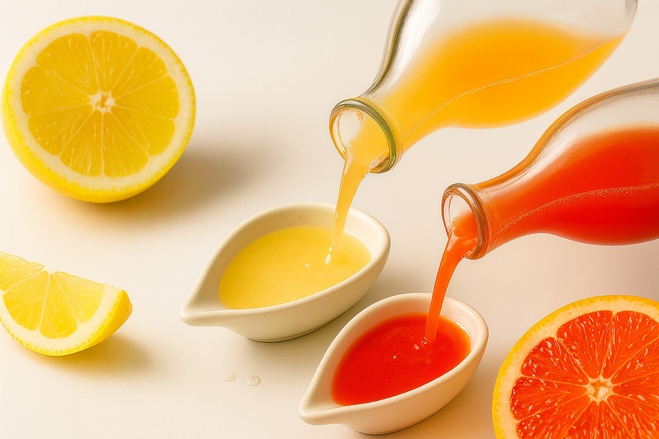 Grapefruit Juice Concentrate clear ( White and red) Image