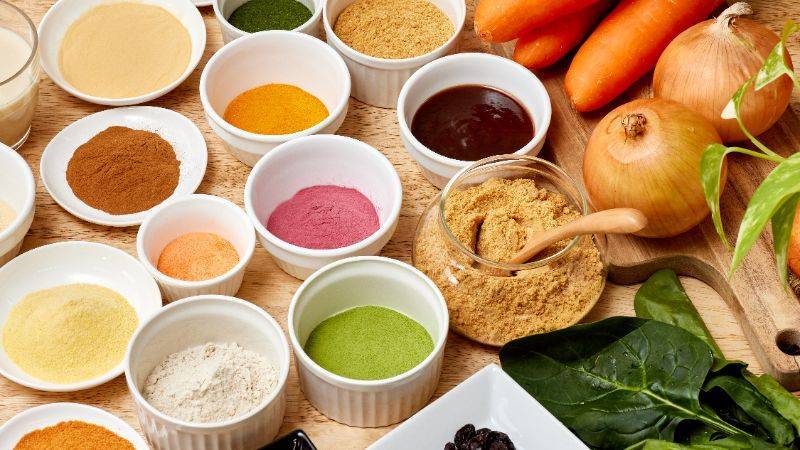 Instant tea, powdered drinks, seasonings Image