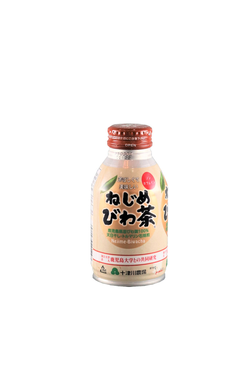 ねじめびわ茶ボトル缶290ｍL イメージ