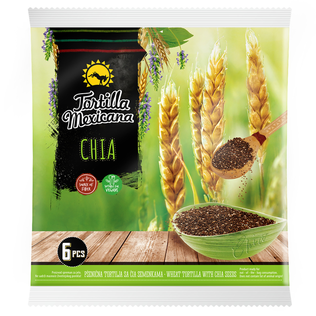 Tortilla Mexicana Chia Image